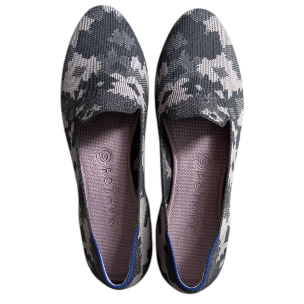 NEW UNWORN Rothy's Women's Loafers in Grey Bontanicamo, Size 10